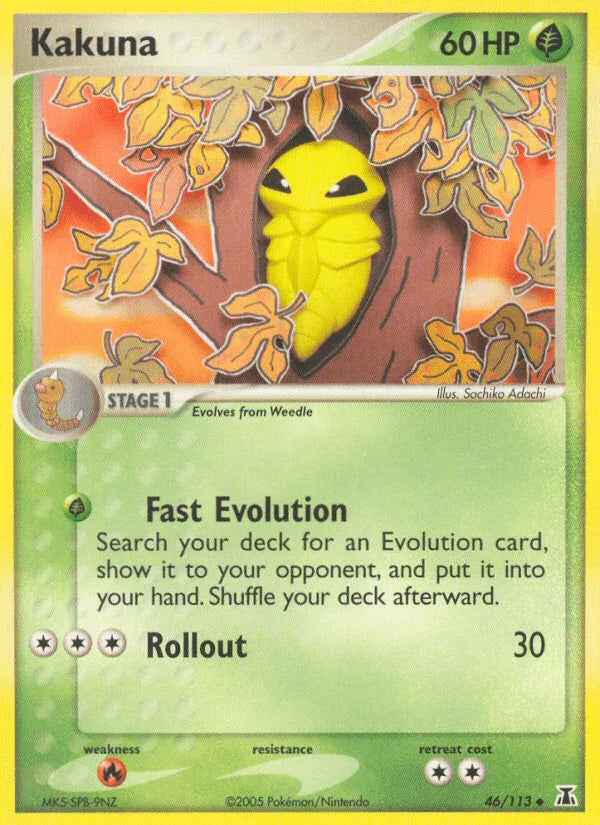 Kakuna (46/113) [EX: Delta Species]