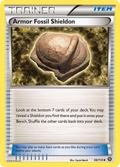 Armor Fossil Shieldon (98/114) [XY: Steam Siege]