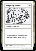 Imaginary Friends (CMB1-007) - Mystery Booster Playtest Cards 2021