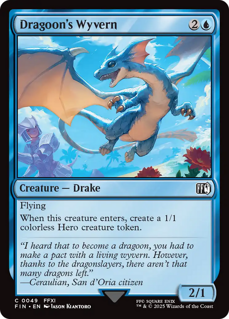 Dragoon's Wyvern (FIN-049) - FINAL FANTASY