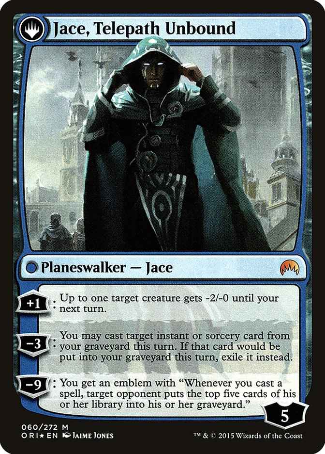 Jace, Vryn's Prodigy // Jace, Telepath Unbound (PRE-60S) - Magic Origins Promos: (originpwdfc) Foil