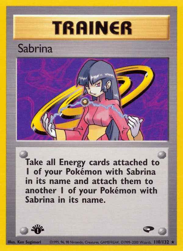 Sabrina (110/132) [Gym Challenge 1st Edition]