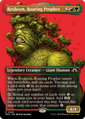 Rosheen, Roaring Prophet (Borderless) (MH3-380) - Modern Horizons 3 (Borderless) Foil