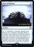 Pyre of Heroes (PRE-241S) - Kaldheim Promos Foil