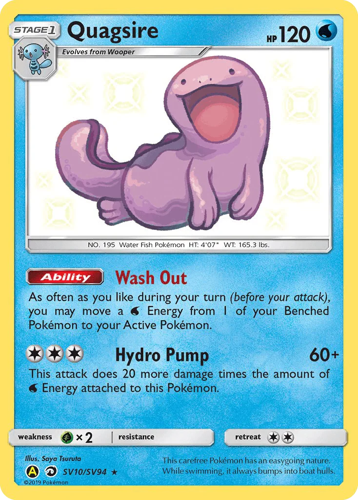 Quagsire (SV10/SV94) [Sun & Moon: Hidden Fates - Shiny Vault]
