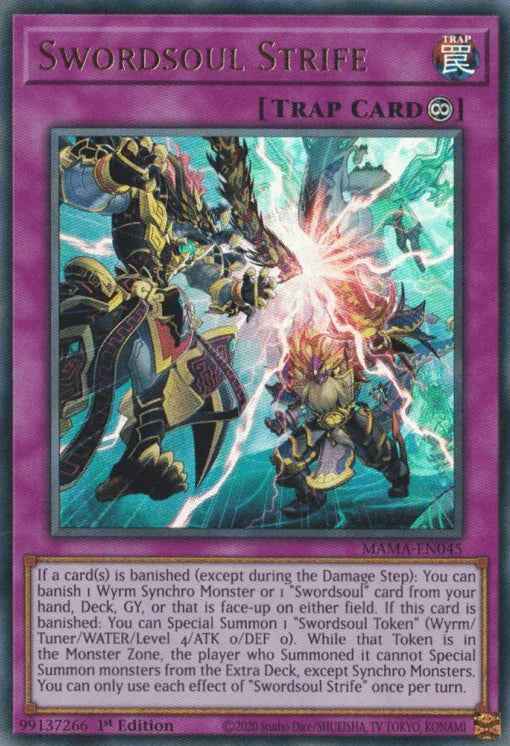 Swordsoul Strife [MAMA-EN045] Ultra Rare