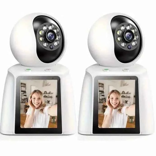 2-Pack: 2K Indoor Security Camera | 2-Way Audio & Video Call + Night Vision