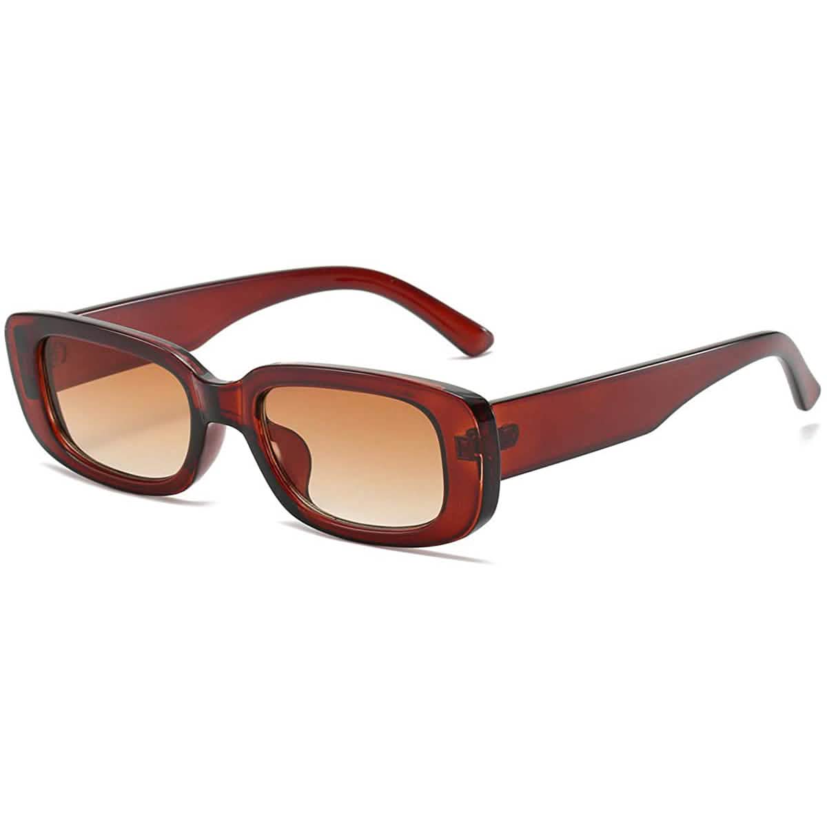 Dollger Retro Fashion Rectangular Sunglasses