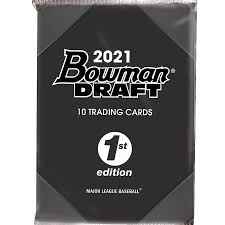 2021 Bowman Draft 1st Edition Baseball Hobby SINGLE PACK - Sealed Product | 99RedCoins
