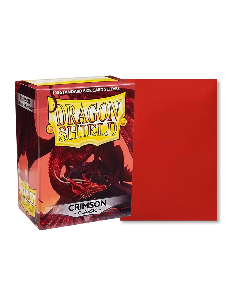 Dragon Shield Classic - Crimson (100-Pack)