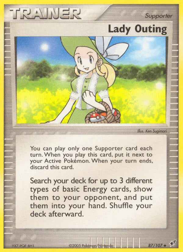 Lady Outing (87/107) [EX: Deoxys]