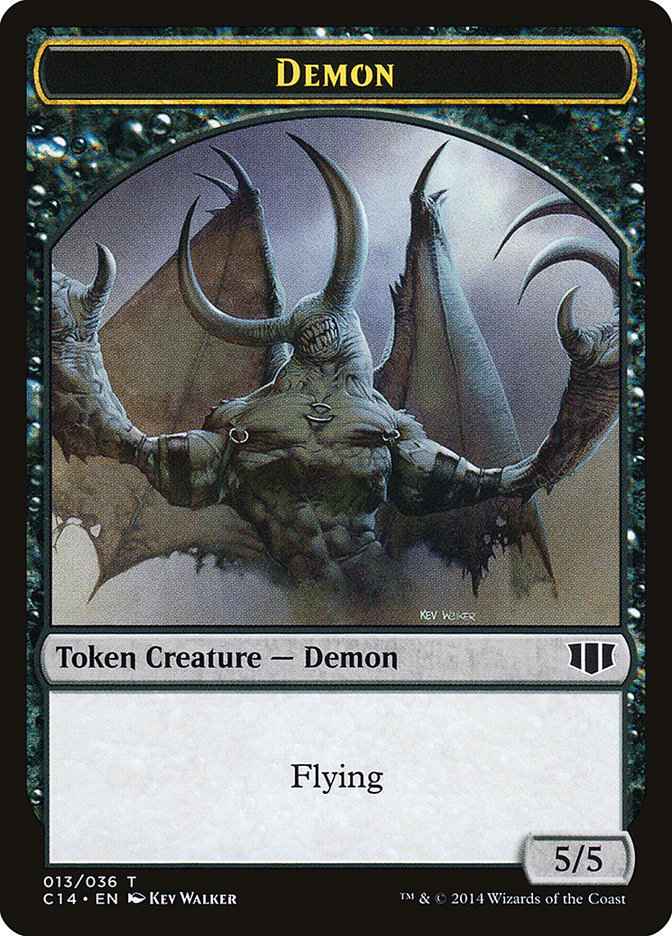 Demon (C14-013) - Commander 2014 Tokens