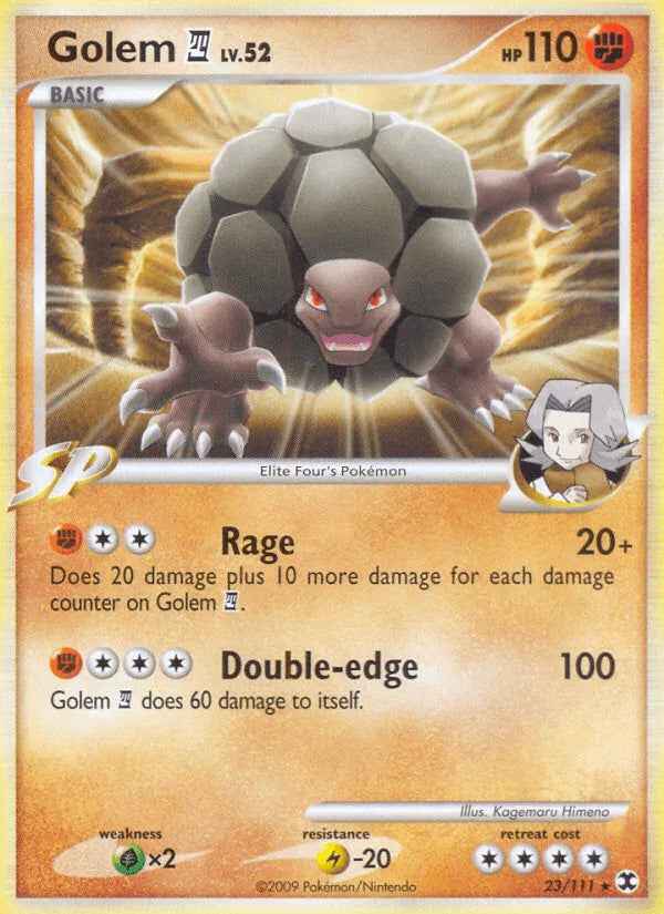 Golem (23/111) [Platinum: Rising Rivals]