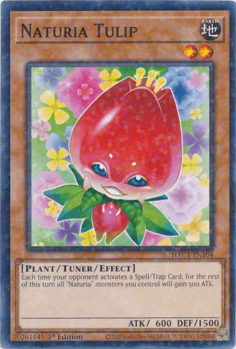 Naturia Tulip (Duel Terminal) [HAC1-EN104] Common