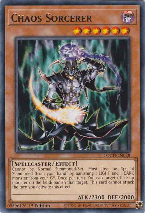 Chaos Sorcerer [TOCH-EN028] Rare