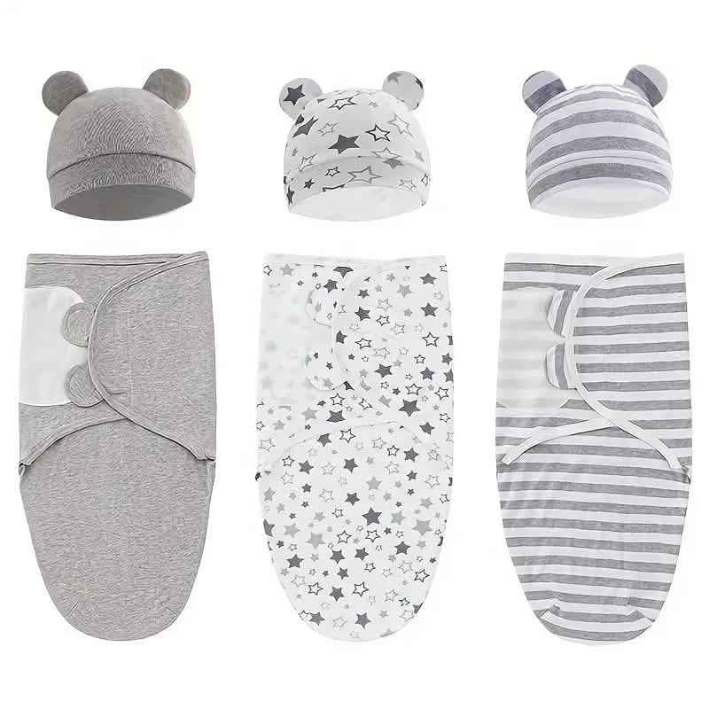 Easy-to-Wrap Swaddling Blankets For Newborns