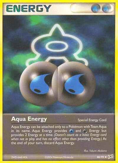 Aqua Energy (86/95) [EX: Team Magma vs Team Aqua]