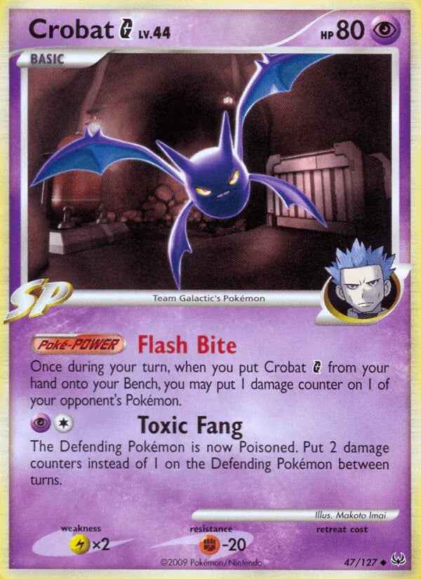 Crobat G (47/127) [Platinum: Base Set]