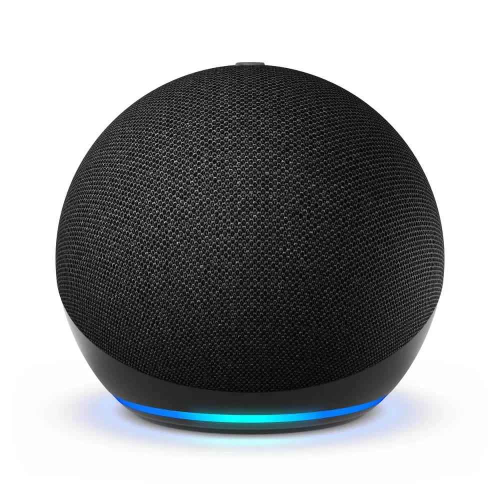 Echo Dot (5th Gen, 2022 Release) With Bigger Vibrant Sound, Helpful Routines and Alexa (Refurbished)
