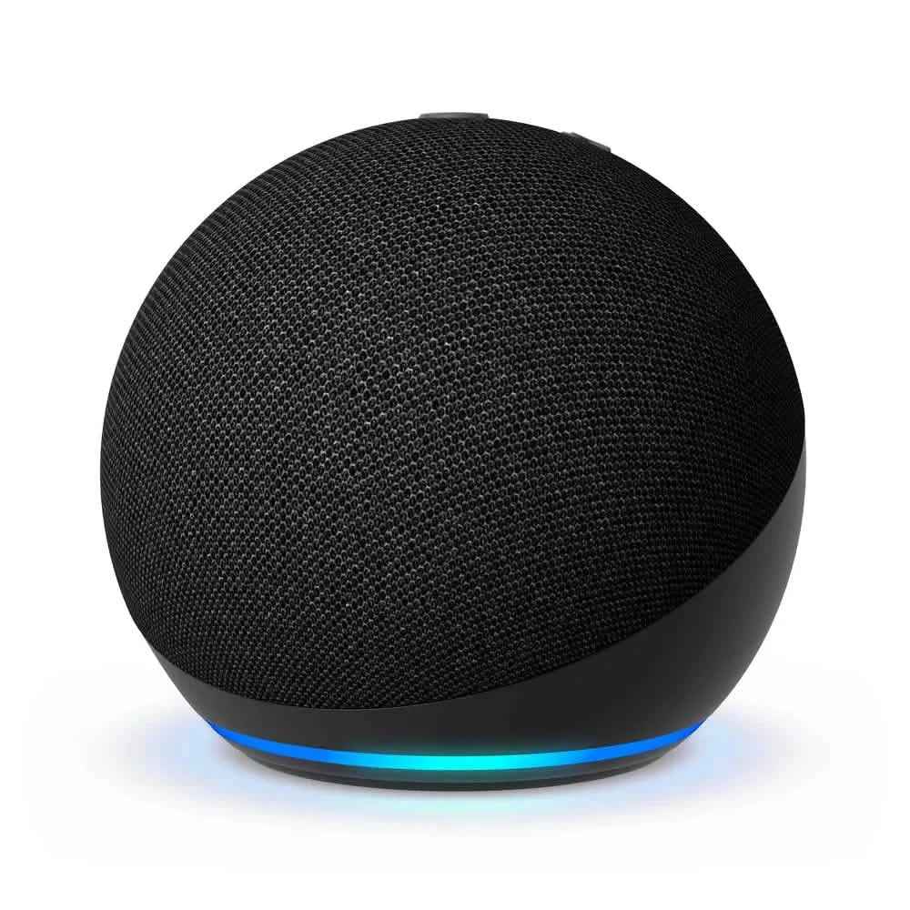 Echo Dot (5th Gen, 2022 Release) With Bigger Vibrant Sound, Helpful Routines and Alexa (Refurbished)