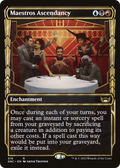 Maestros Ascendancy (SNC-316) - Streets of New Capenna: (Showcase) Foil