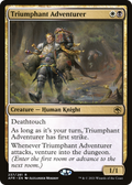 Triumphant Adventurer (PPAFR-237P) - Adventures in the Forgotten Realms Promos
