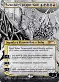 Nicol Bolas, Dragon-God (SLD-1246) - Secret Lair Drop (Borderless) Foil