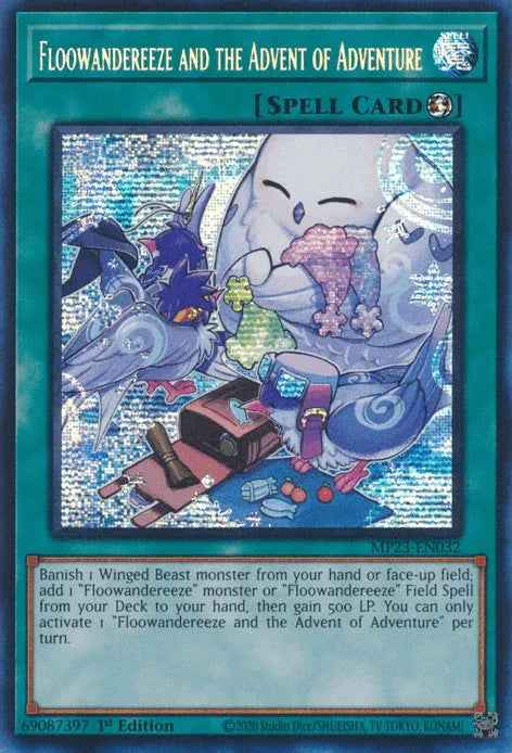 Floowandereeze and the Advent of Adventure [MP23-EN032] Prismatic Secret Rare