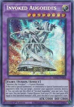 Invoked Augoeides [MP21-EN064] Prismatic Secret Rare
