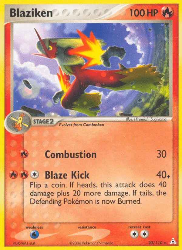 Blaziken (20/110) [EX: Holon Phantoms]