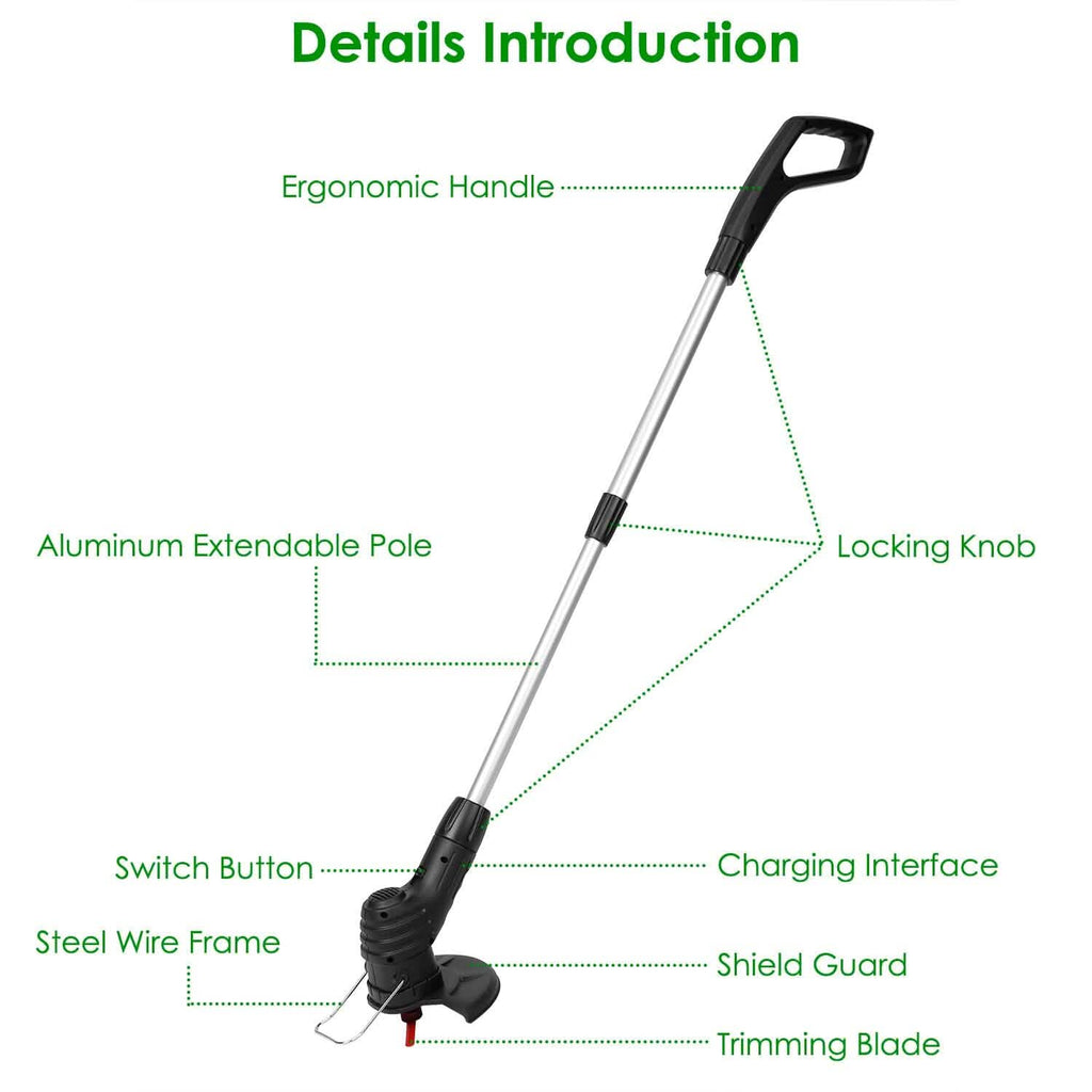 Electric Cordless Grass Trimmer