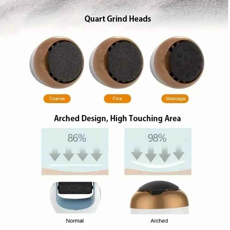 Electric Foot Grinder Vacuum Machine Exfoliating Dead Skin Callus Remover Foot Care Pedicure