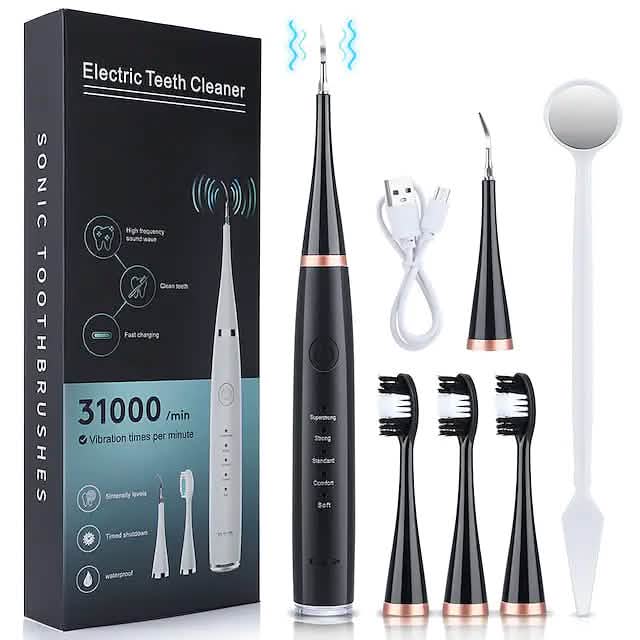 Electric Toothbrush Sonic Dental Scaler Teeth Whitening Kit