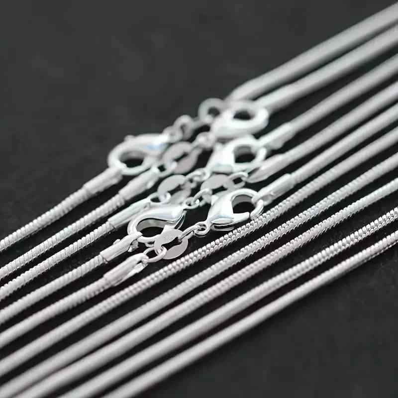 Exquisite Casual Snake Necklace Collarbone Chain Couple Pendant