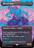 The Last Ride (DFT-308) - Aetherdrift (Borderless) Foil