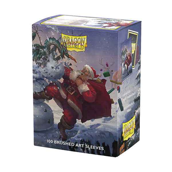 Dragon Shield Brushed Art Sleeves - Christmas 2025