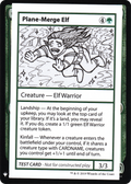 Plane-Merge Elf (CMB1-083) - Mystery Booster Playtest Cards 2019