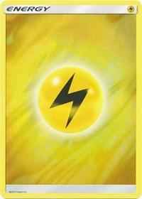 Lightning Energy (Unnumbered 2017) (Wave Foil) (Theme Deck Exclusive) [Unnumbered Energies]