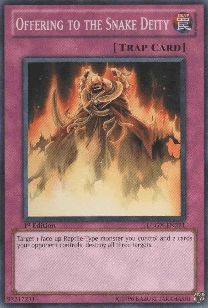 Offering to the Snake Deity [LCGX-EN221] Common