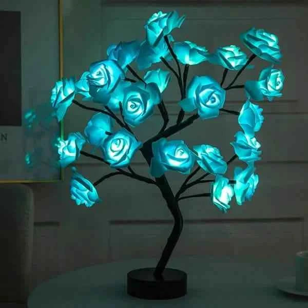 Flower Rose Tree Lamp