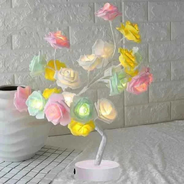 Flower Rose Tree Lamp