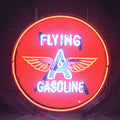 Flying Gasoline Wings Neon Sign Light