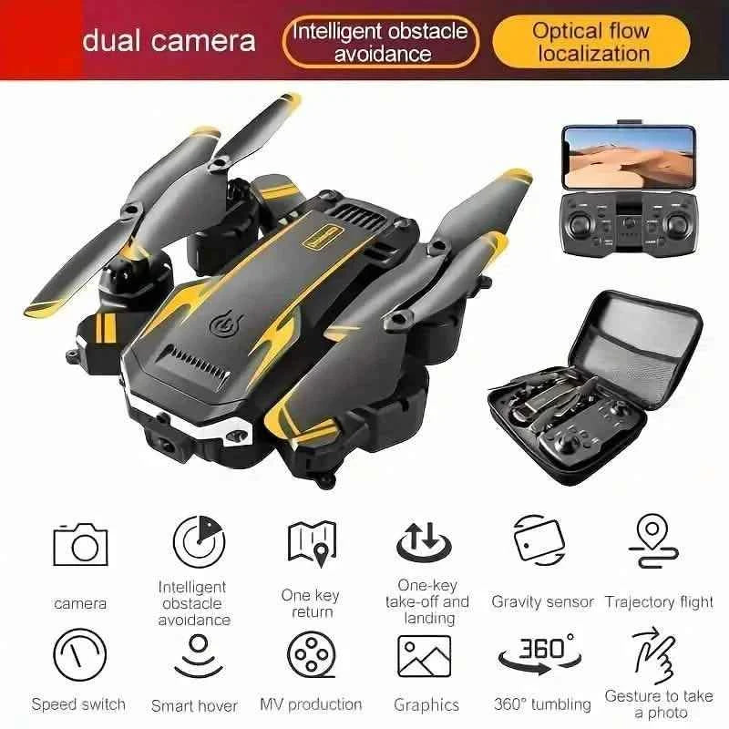 Foldable Quadcopter Mini Drone With Dual Cameras