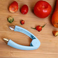 Fruit and Vegetable Stem Remover Strawberry Tomato Potato Pineapple Carrot Huller Corer Tweezers Tool Kitchen Gadget