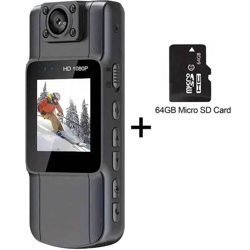 Full 1080P Police Body Camera With Clip