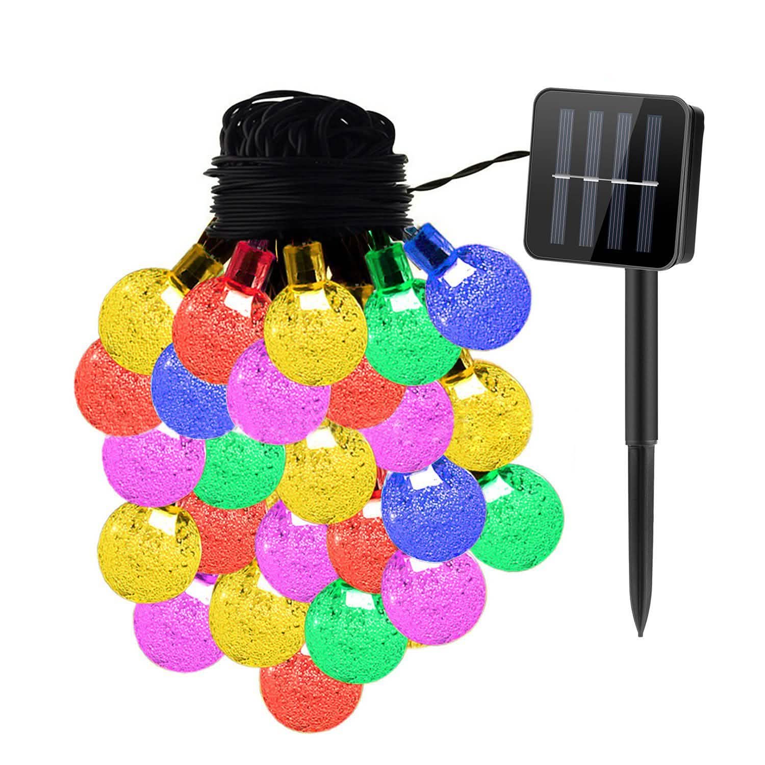 Globe String Solar Lights 30 Ball