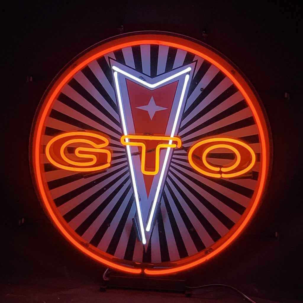 Pontiac GTO Auto Car Neon Signs