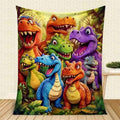 HD Digital Print Flannel Throw Blanket