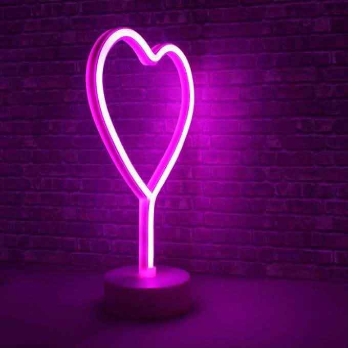 Hearth And Haven Decorative Fluorescent Light Neon Signs Home Decor