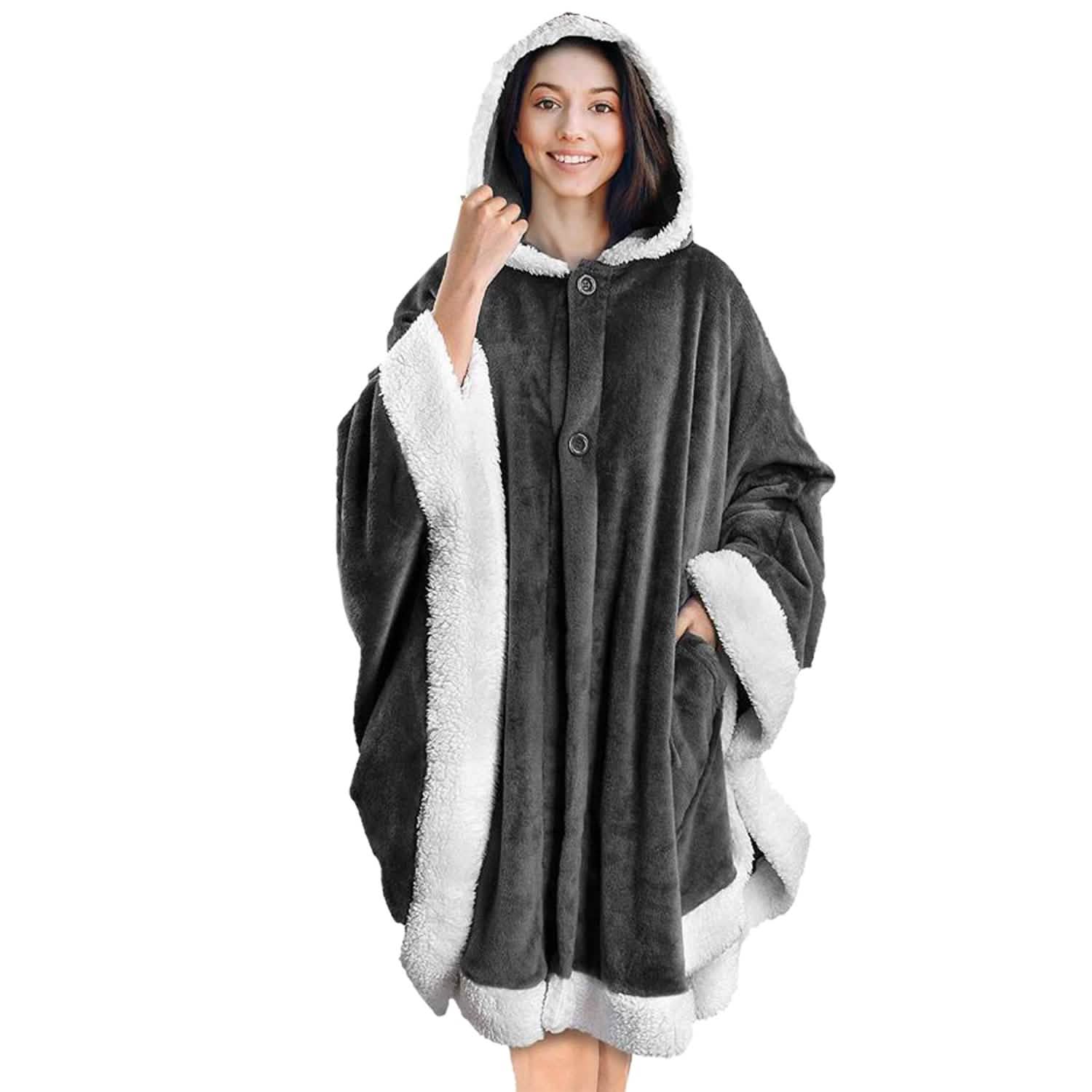 Hoodie Blanket Snuggle Robe